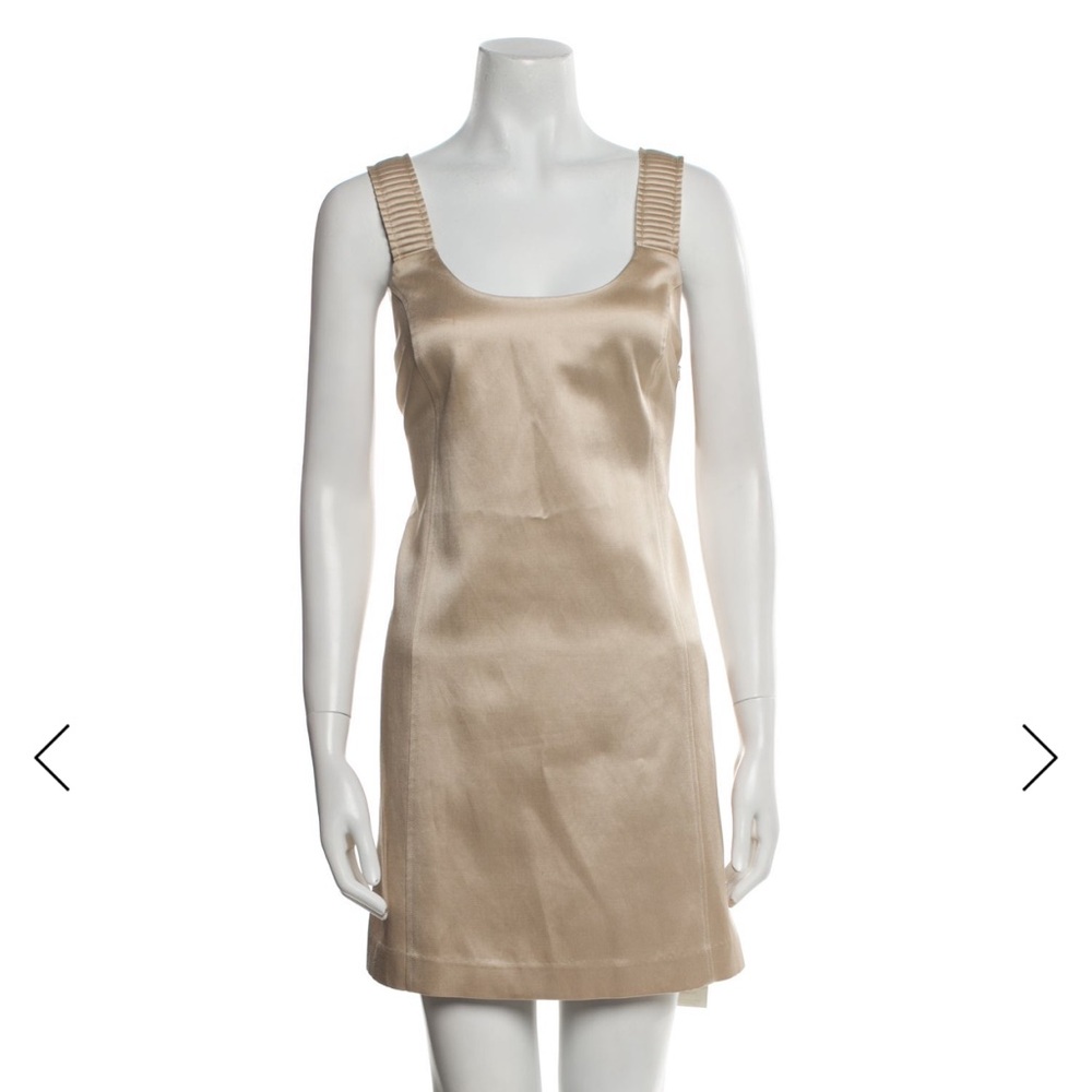 Tibi Scoop Neck Dress